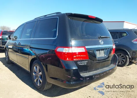 2007 Honda Odyssey Touring from USA, damaged, VIN 5FNRL38847B070784
